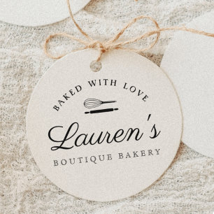 Zuhause-Bäckerei-Logo im klassischen Stil Gummistempel