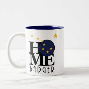 ZUHAUSE Badger Alakska 11oz Zweifarbige Tasse