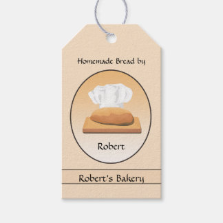 Zuhause Baked Brot Bakery Geschenk Tag Geschenkanhänger