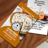 Zuhause Bakery Foto Visitenkarte