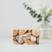 Zuhause Bakery Visitenkarte (Stehend Vorderseite)