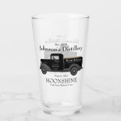 Zuhause Bar Fun Moonshine Pint Beer Glass Trinkbeh Glas (Rückseite)