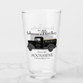 Zuhause Bar Fun Moonshine Pint Beer Glass Trinkbeh Glas (Vorderseite)