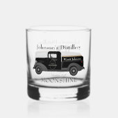 Zuhause Bar Fun Moonshine Rocks Whiskey Glass Whiskyglas (Rückseite)