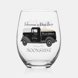Zuhause Bar Fun Moonshine Stemless Weinglas Ohne Stiel