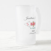 Zuhause Bar Tavern Pub Man Cave Cold Beer Mattglas Bierglas (VorderseiteRechts)