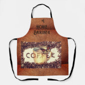 Zuhause Barista Schürze (Vorderseite)
