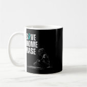 Zuhause Base Baseball Player Ovarialkrebs Awar ger Kaffeetasse (Links)