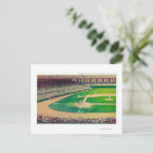 Zuhause Base Bleachers View of Comiskey Park Postkarte (Stehend Vorderseite)