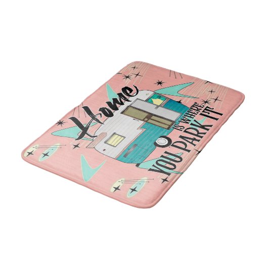 Zuhause Bath Mat Badematte (Schrägansicht)