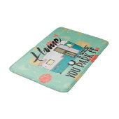 Zuhause Bath Mat Badematte (Schrägansicht)