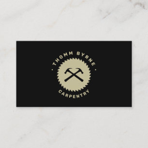 Zuhause Bauhammer Runde Säge Visitenkarte