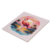 Zuhause Beach Rosa Flamingo Liebhaber des Handwerk Fliese (Seite)