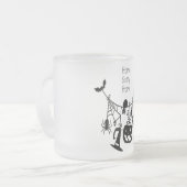 Zuhause Beängstigend Zuhause Bats Pumpkin, Black C Mattglastasse (Vorderseite Links)