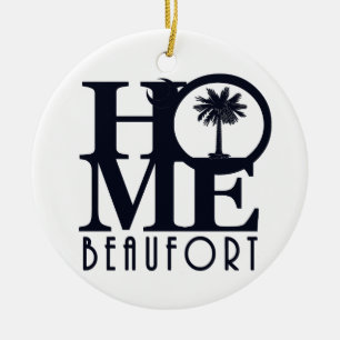 ZUHAUSE Beaufort SC Keramik Ornament