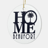 ZUHAUSE Beaufort SC Keramik Ornament (Links)