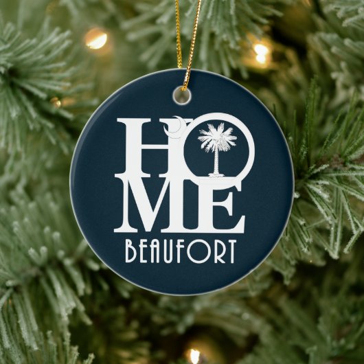 ZUHAUSE Beaufort SC Keramik Ornament (Baum)