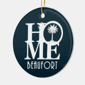 ZUHAUSE Beaufort SC Keramik Ornament (Links)