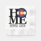 ZUHAUSE Beaver Creek, Colorado Serviette (Vorderseite)
