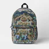 Zuhause Bedruckter Rucksack (Vorderseite)