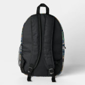 Zuhause Bedruckter Rucksack (Rückseite)