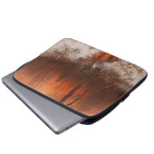 Zuhause bei Sunset - Désiré Thomassin Laptopschutzhülle (Vorne Knopf)