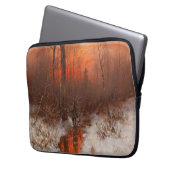 Zuhause bei Sunset - Désiré Thomassin Laptopschutzhülle (Vorderseite Links)
