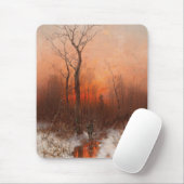 Zuhause bei Sunset - Désiré Thomassin Mousepad (Mit Mouse)