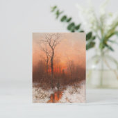 Zuhause bei Sunset - Désiré Thomassin Postkarte (Stehend Vorderseite)