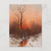 Zuhause bei Sunset - Désiré Thomassin Postkarte (Vorderseite)