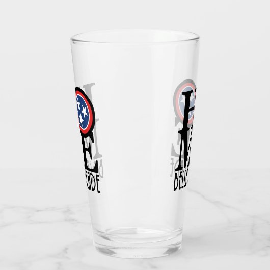 ZUHAUSE Belle Meade Glas (Links)