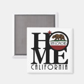 ZUHAUSE Ben Lomond CA Magnet (Vorderseite/Rückseite)