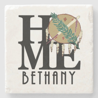 ZUHAUSE Bethany OK Steinuntersetzer