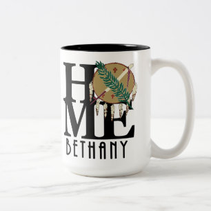 ZUHAUSE Bethany Oklahoma 15oz Zweifarbige Tasse