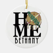 ZUHAUSE Bethany Oklahoma Keramik Ornament (Vorne)