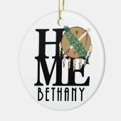 ZUHAUSE Bethany Oklahoma Keramik Ornament (Links)