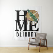 ZUHAUSE Bethany Oklahoma Wandteppich (Beispiel)