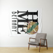 ZUHAUSE Bethany Oklahoma Wandteppich (Beispiel (Horizontal))