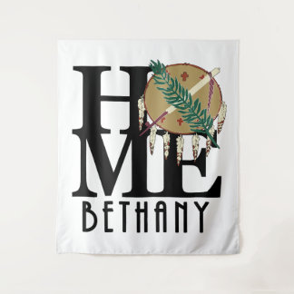 ZUHAUSE Bethany Oklahoma Wandteppich