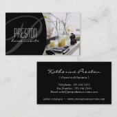 Zuhause betont Geschäfts-Karte Visitenkarte (Vorne/Hinten)