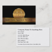 Zuhause-Bewertungs-Inspektions-Geschäfts-Karten Visitenkarte (Vorne/Hinten)