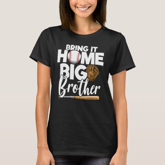 Zuhause Big Brother Baseball Big Brother Bas T-Shirt