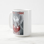 Zuhause Birds Tasse. Kaffeetasse (Vorderseite Links)