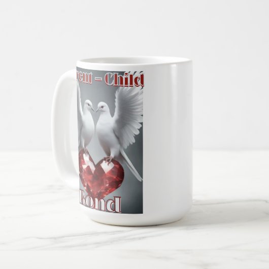 Zuhause Birds Tasse. Kaffeetasse (Vorderseite Links)