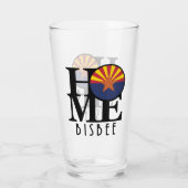 ZUHAUSE Bisbee Arizona Glas (Rückseite)