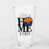 ZUHAUSE Bisbee Arizona Glas (Vorderseite)