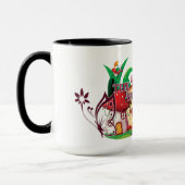 Zuhause Bleibe Tasse (Links)