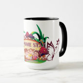 Zuhause Bleibe Tasse (VorderseiteRechts)
