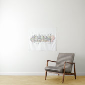 Zuhause Blessing Wandteppich (Beispiel (Horizontal))