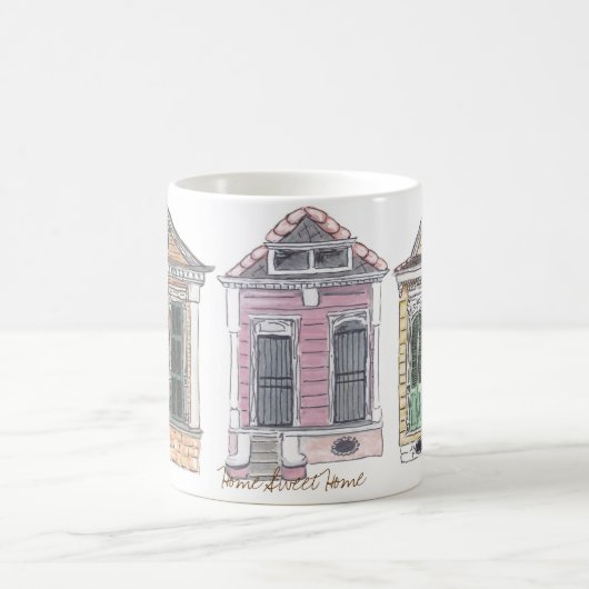 Zuhause-Bonbon-Zuhause Kaffeetasse (Mittel)